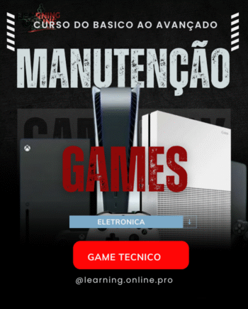 Curso conserto e manutenção de videogames